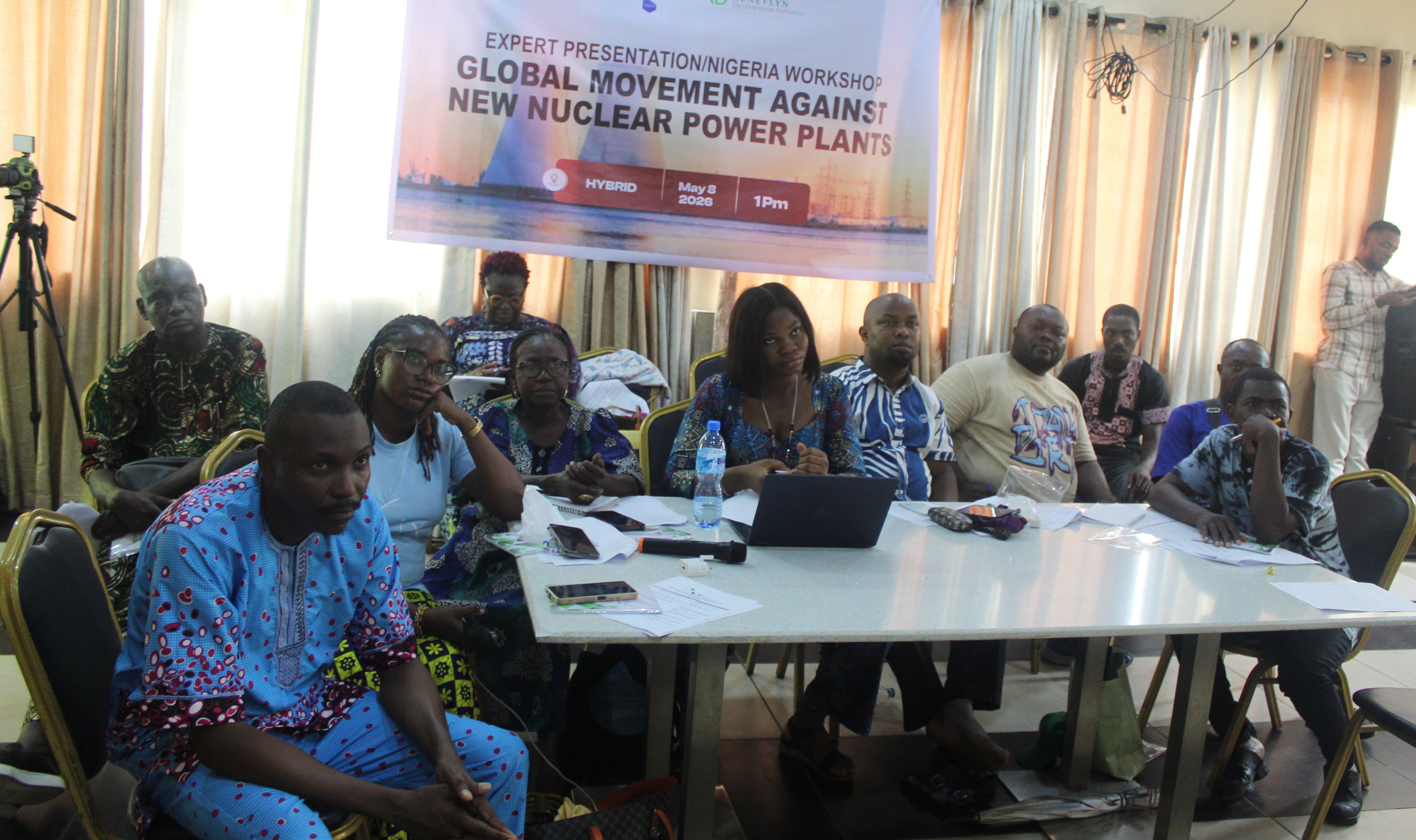 Participants at the expert workshop/presentation on nuclear power plant, organised by RDI