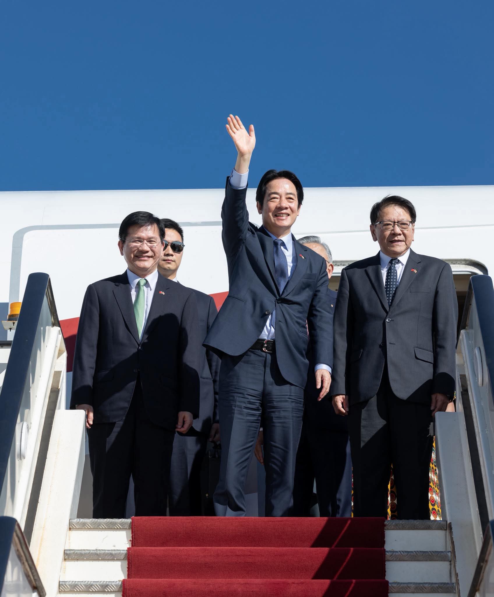 President Lai’s arrival at Eswatini