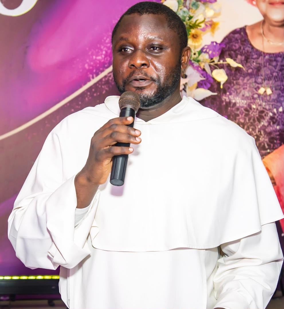 Image of Father Augustine Awodipe, a Catholic priest of the Dominican Order of St Joseph the Worker Province in Nigeria and Ghana. Photo Credit: Bilkis Abdulraheem Lawal