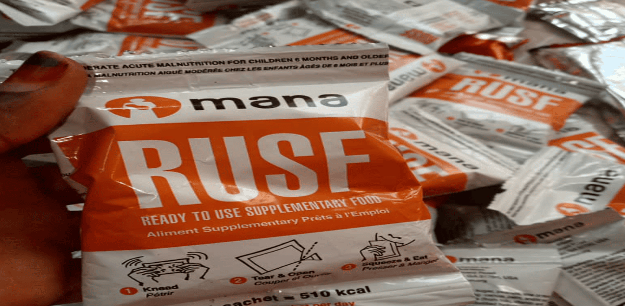 RUTF sachets are sold across communities in Kano.